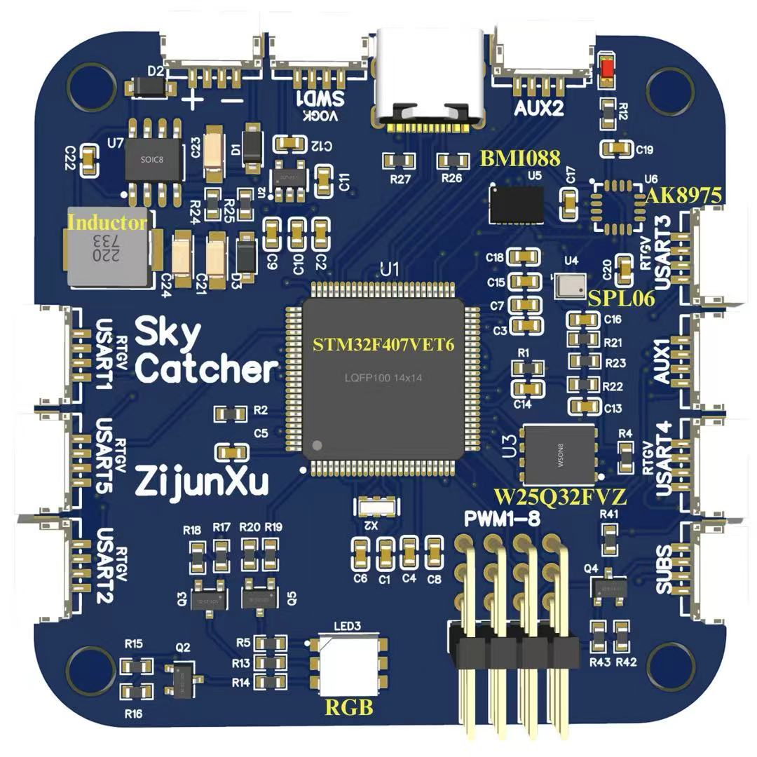 Custom Flight Controller PCB